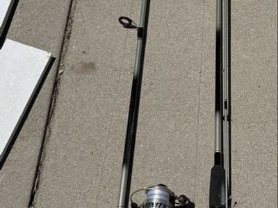 Infinity 6'6" Spinning Fishing Rod & Reel Combo Set (2)