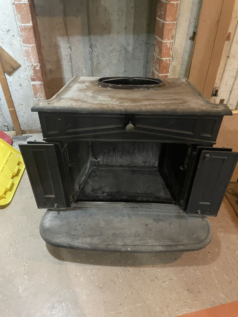 Sears Roebuck Vintage cast-iron wood burner