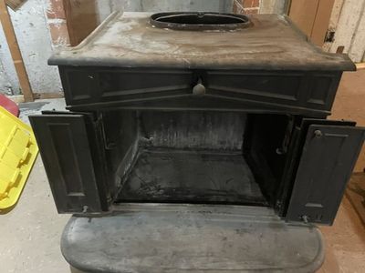 Sears Roebuck Vintage cast-iron wood burner