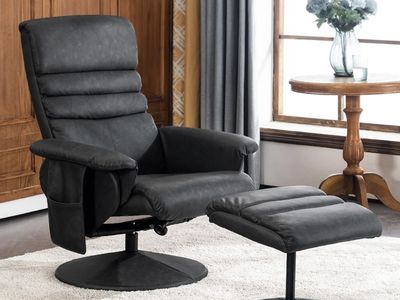 Recliner with Ottoman 38”(NEW IN BOX)