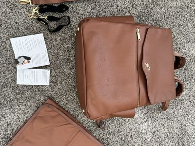 Freshly Picked Cognac Classic Diaper Bag II