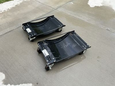 Harbor Freight Item #32052 Vehicle Tire Dollies Set of 2 (1000 Lbs Capacity Each)