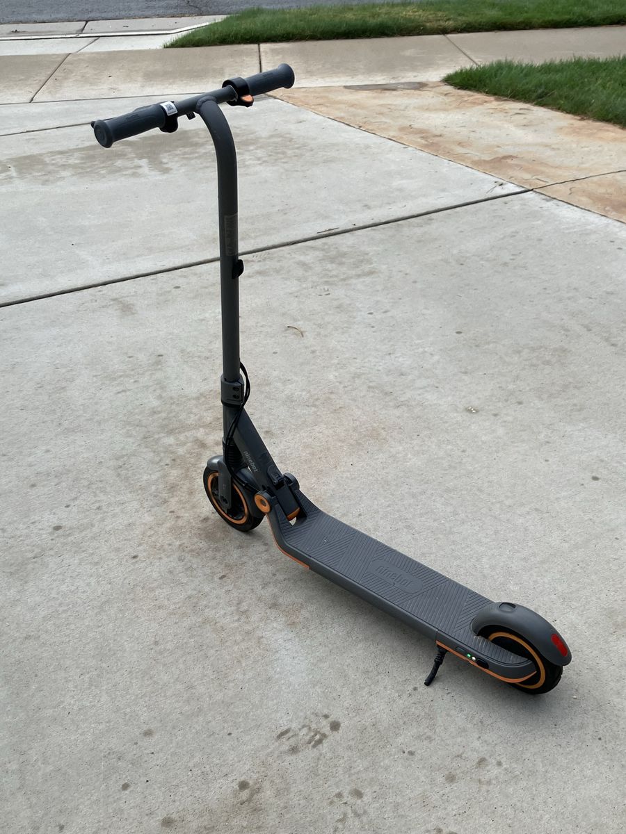 Kids Segway Ninebot Electric Scooter - Gray and Orange