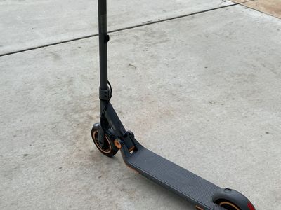 Kids Segway Ninebot Electric Scooter - Gray and Orange