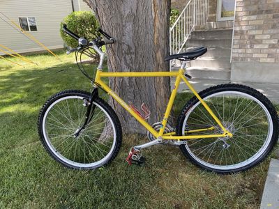 Three Used Mountain Bikes
