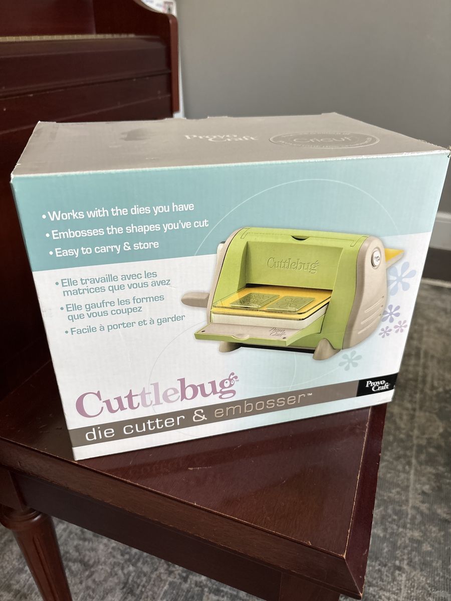 Cuttlebug die cutter
