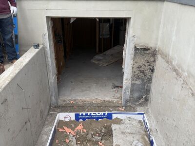 Exacvation, Walk outs, Concrete prep