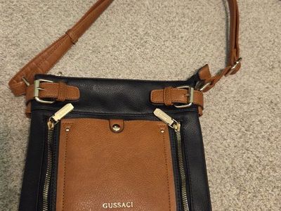Gussaci crossover satchel bag