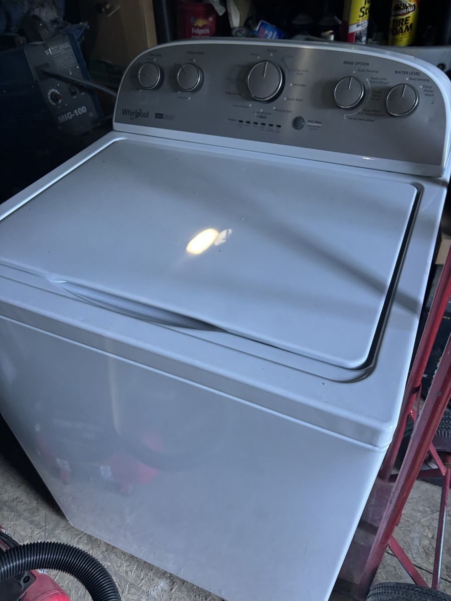 Whirlpool super capacity washer