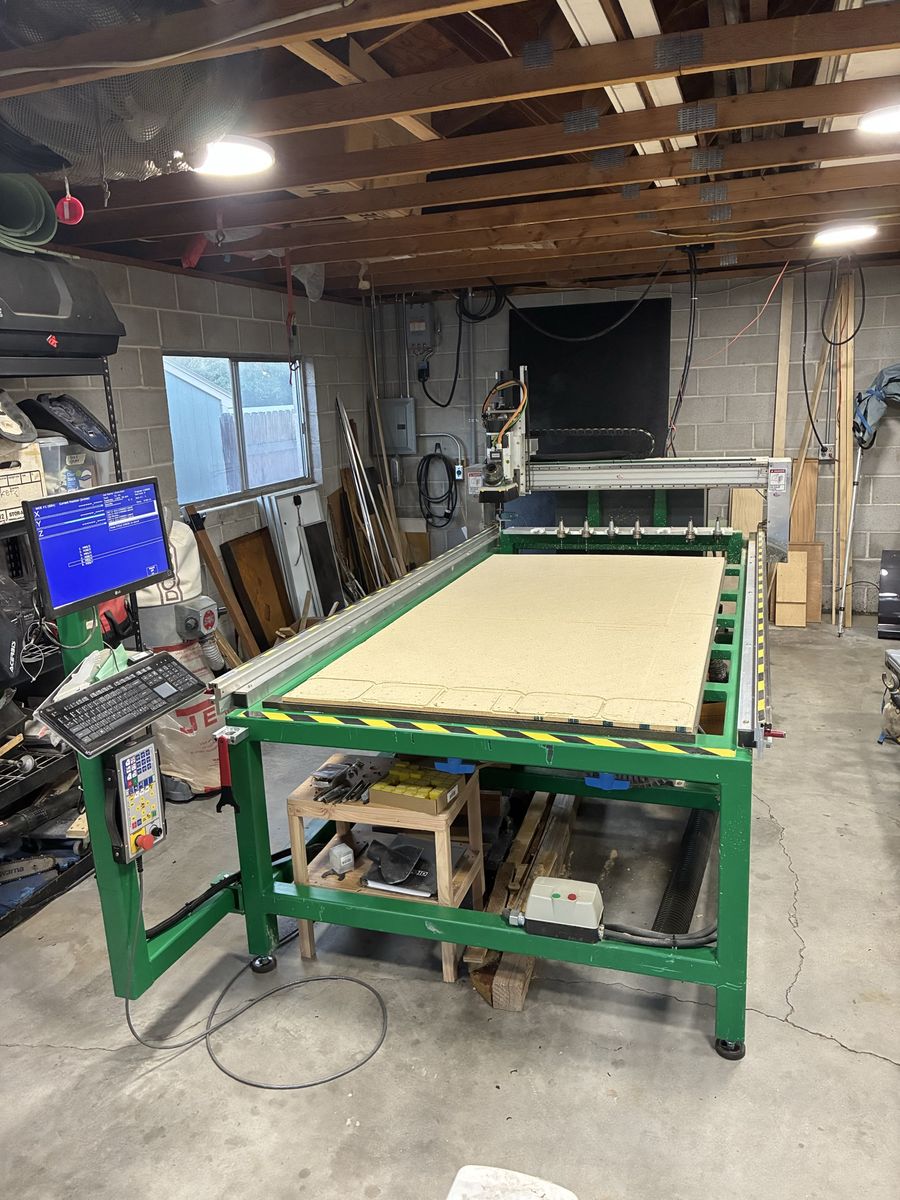 4’ X 8’ CNC Router with ATC