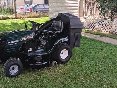 Craftsman 19.5HP I/C Platinum Turbo Cool Riding Lawn Mower with 42" Deck and Bagger