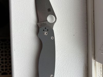 Spyderco PM2 Maxamet Factory Second