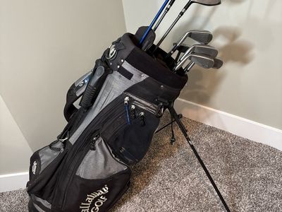 Complete Right-Handed Golf Club Set w/ Callaway Bag