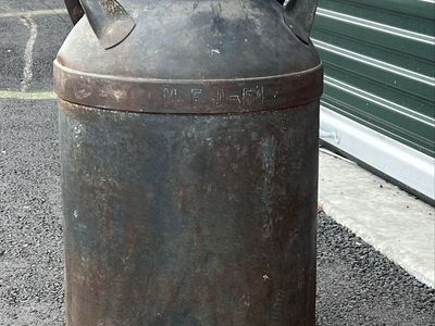 Vintage Metal Milk Can
