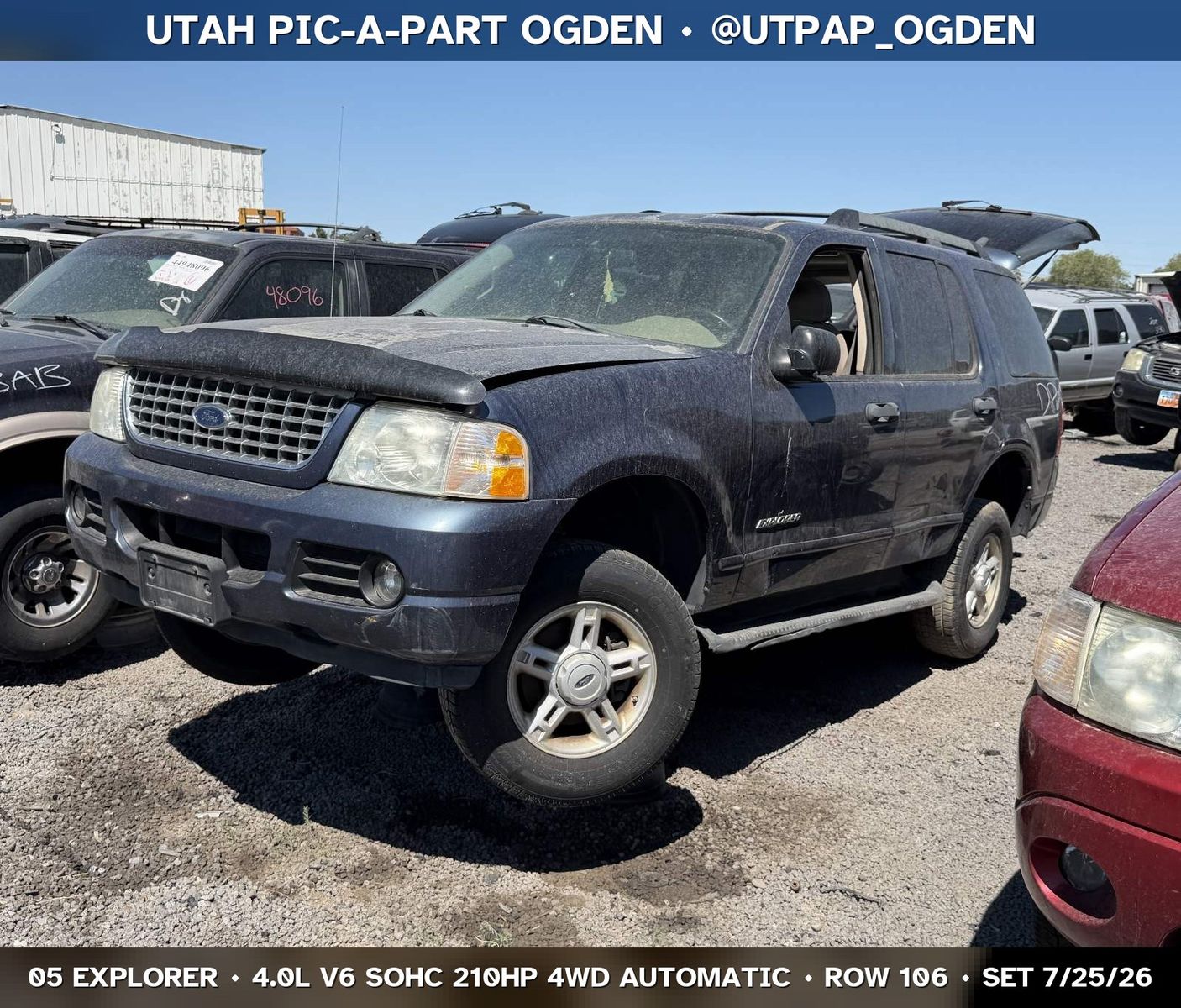 2005 Ford Explorer Parts - UTPAP Ogden