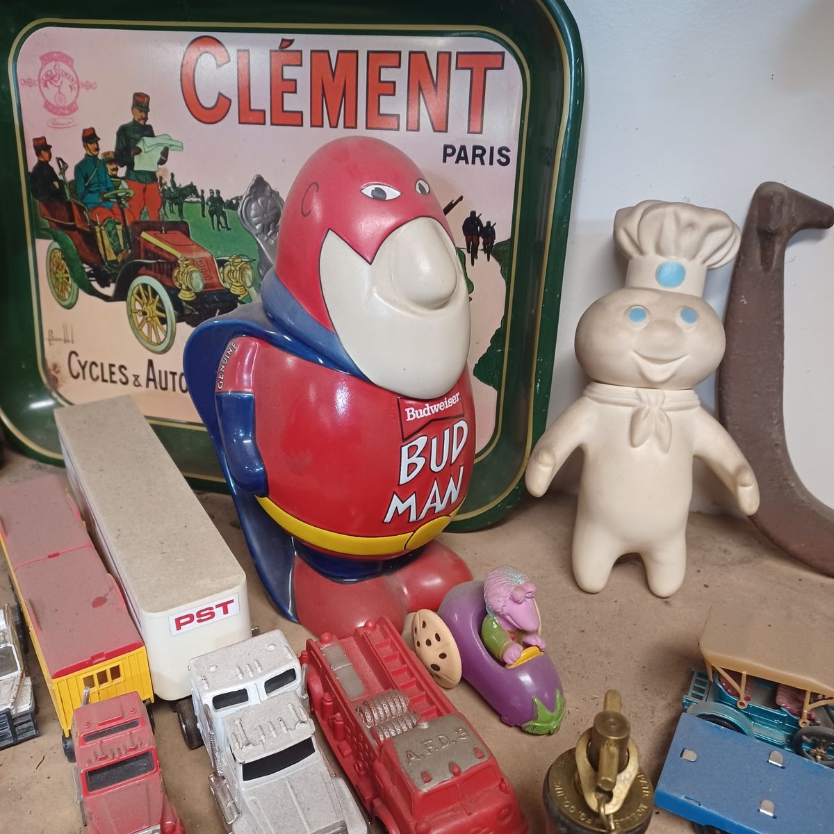 Vintage Bud Man Budweiser stein