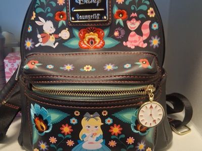 Disney Loungefly Alice in Wonderland Floral Mini Backpack