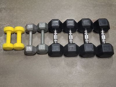 Dumbbells 134 pounds
