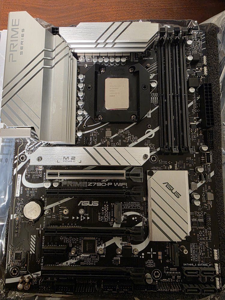 I9 13900kf + Asus prime Z790-p motherboard