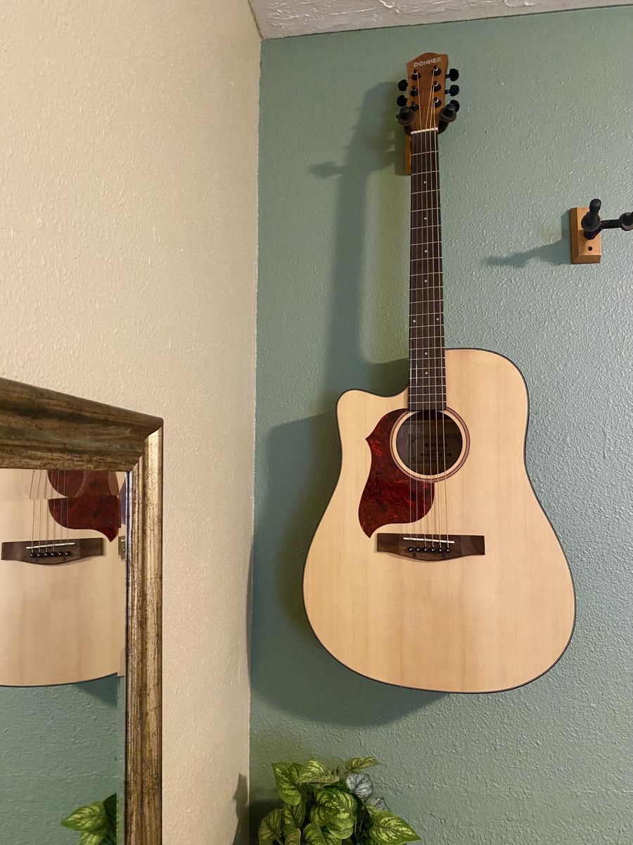 Left Handed Acoustic Guitar