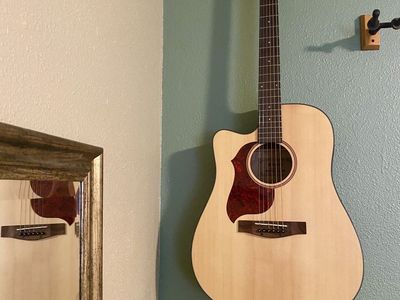 Left Handed Acoustic Guitar