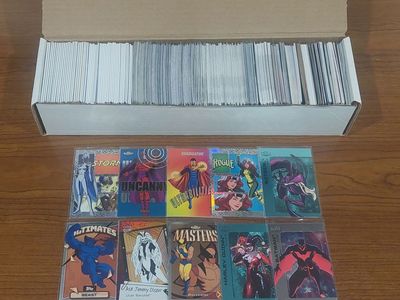 425+ Marvel DC Batman Superman X-Men Card Lot Inserts Parallels Numbered Foils