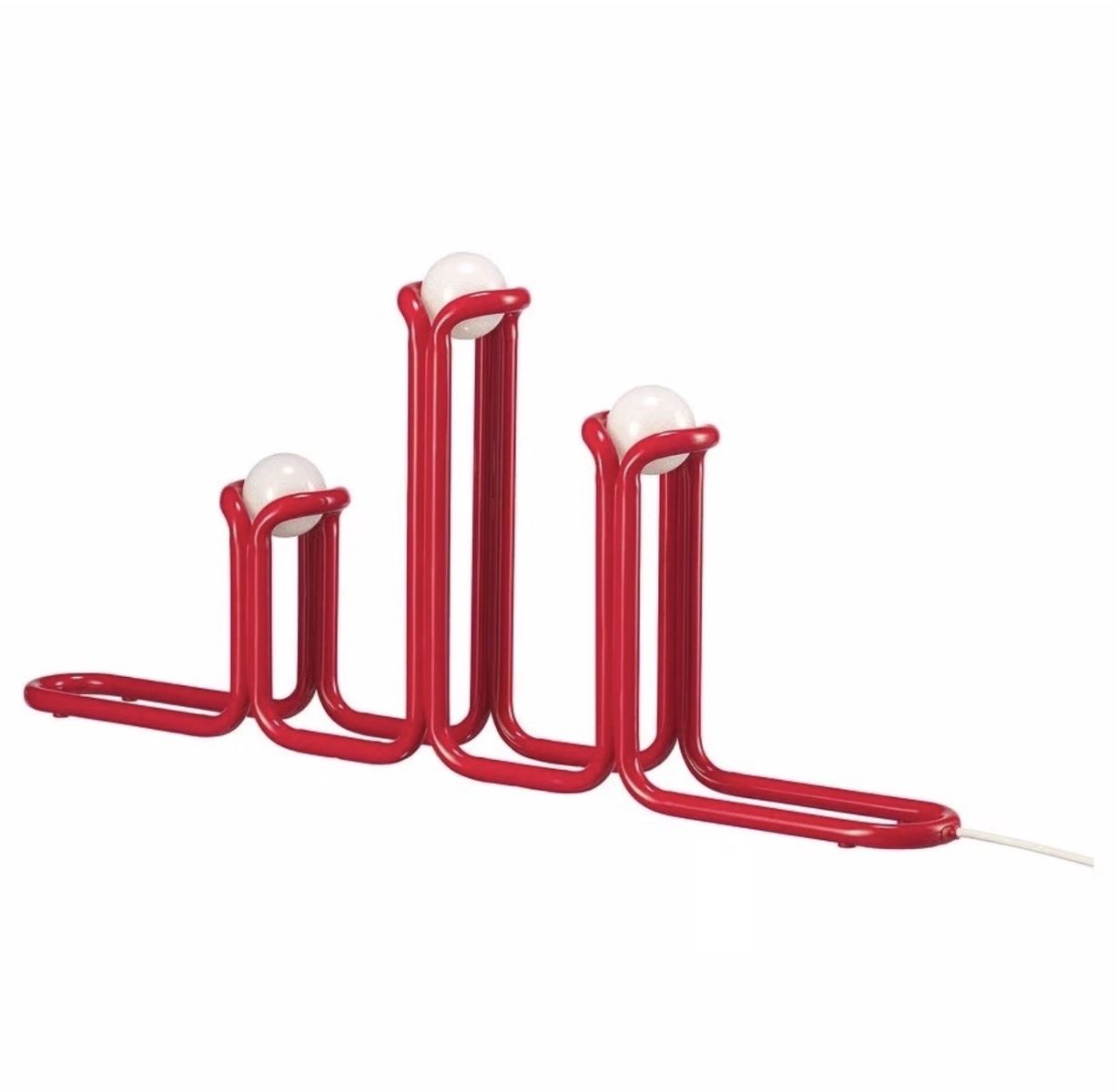 IKEA x Gustaf Westman Strala Red Candelabra Lamp