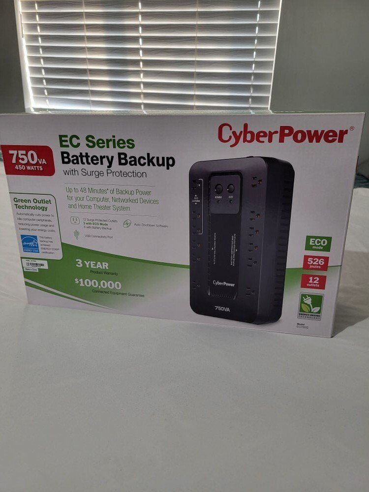 Cyberpower 750 VA 450 Watts