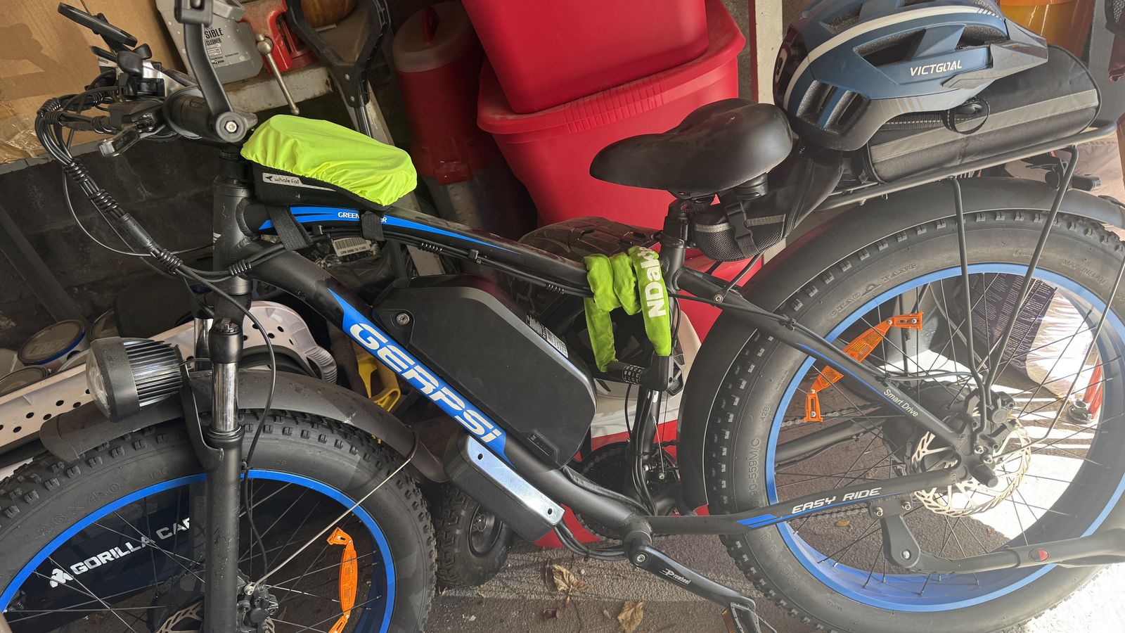 Gerpsi E26 Fat Tire Electric Bike – 48V 23Ah Battery – Like New – $900 OBO