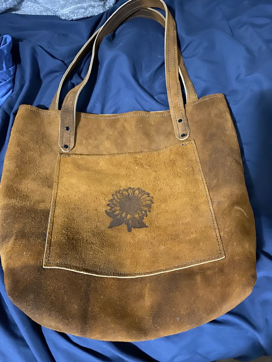 Hand made sunflower bag