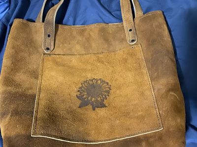 Hand made sunflower bag