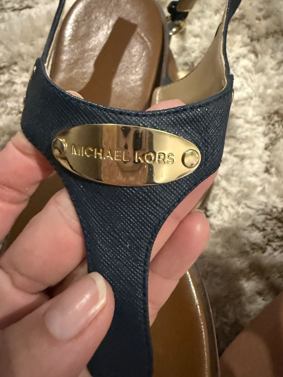 Mk sandal woman’s size 9 leather