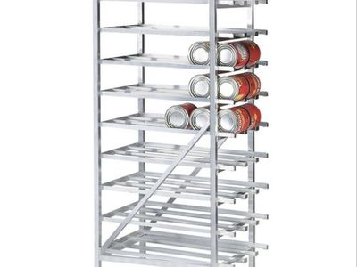 Advance Tabco CR10-162 Spec Line #10 Aluminum Can Rack Stationary - Full Size, Commercial Kitchen