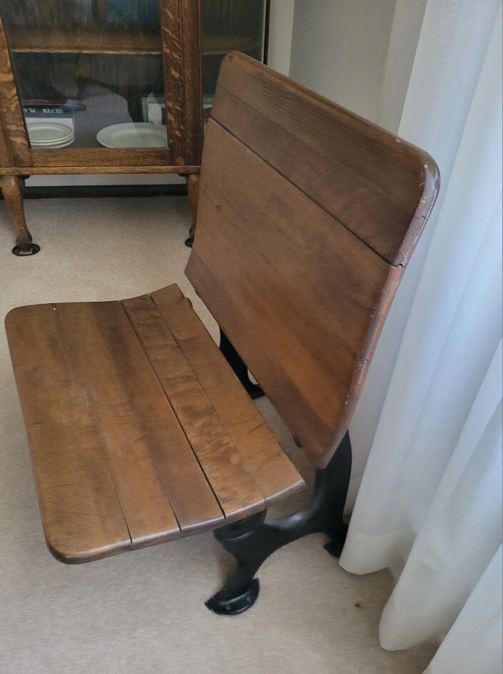 Vintage School Seat