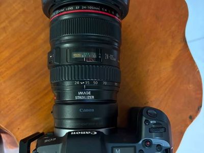 Canon R, with lens