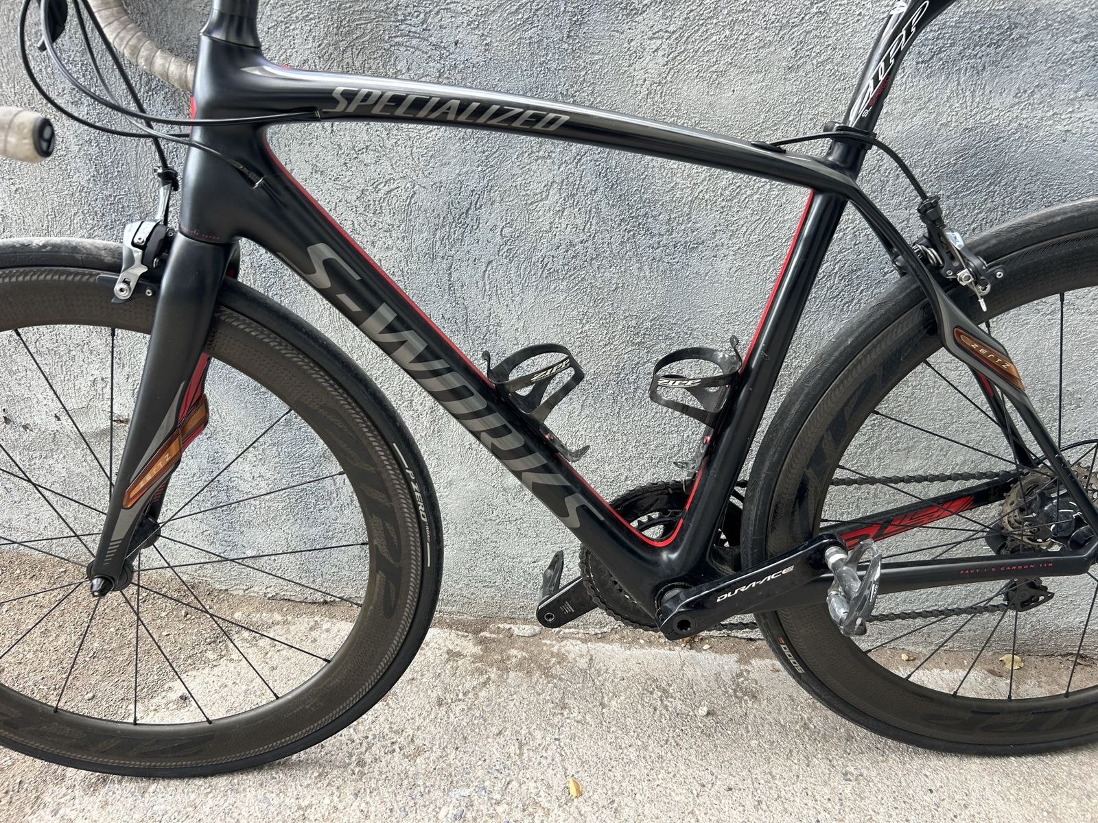 54cm Specialized S-works Frameset and some parts