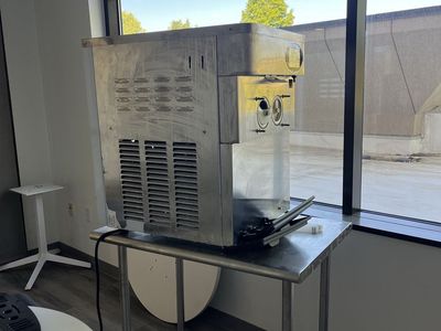 Commercial Soft Serve Ice Cream Machine - Stainless Steel, Countertop Model