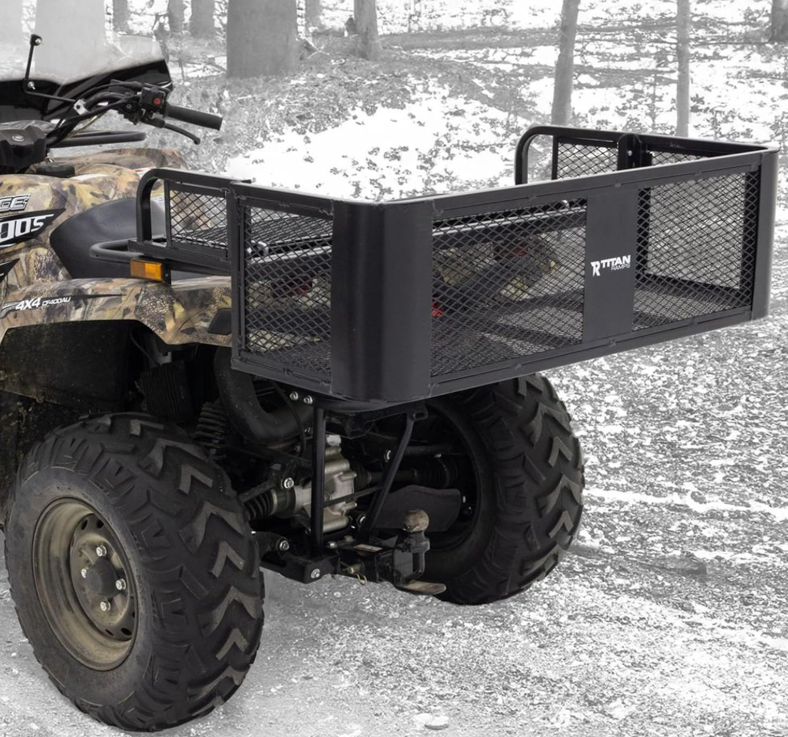 ATV/UTV Universal Rear Drop Cargo Basket Rack