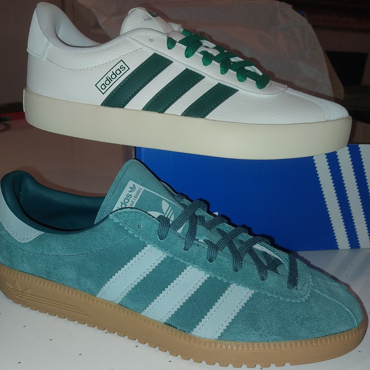 Men 7 Adidas 2 pair NIB