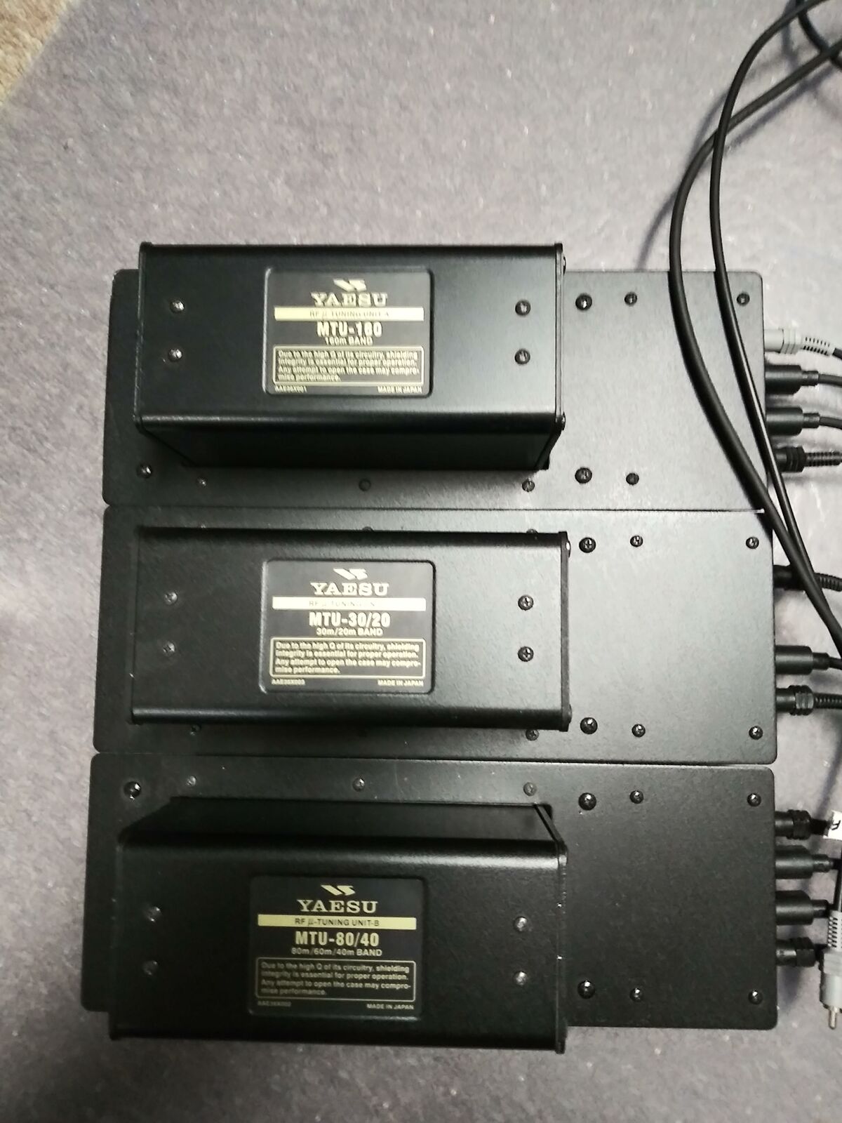 Yaesu External Mu-Tune RF Preselector Filters for 30/20, 80/40, 160 Meter bands