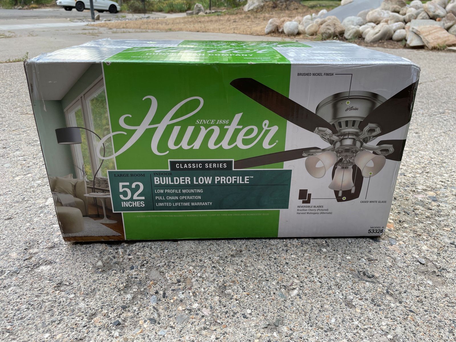 New Hunter Ceiling Fans