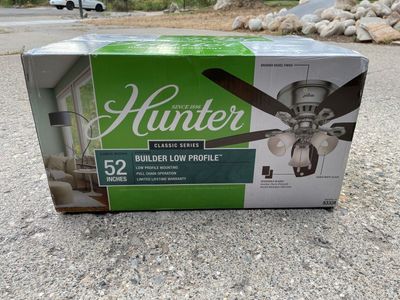 New Hunter Ceiling Fans