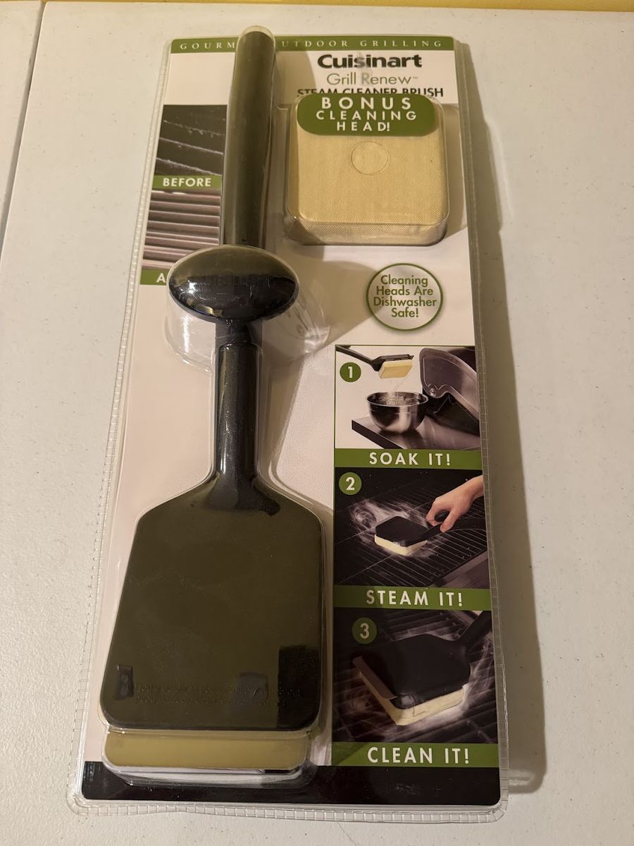 Cuisinart Grill Renew Steam Grill Cleaner + Bonus Head (Brand New) $15 obo