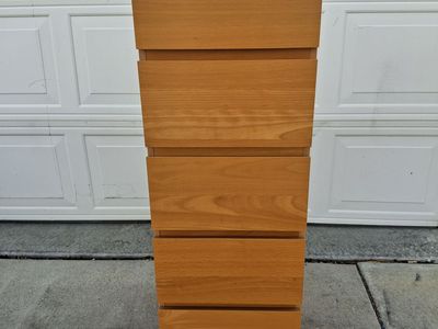 natural stain lingerie dresser