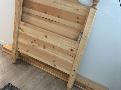 Twin bed frame
