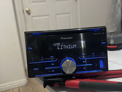 Pioneer car stereo with Bluetooth aux usb fm mic