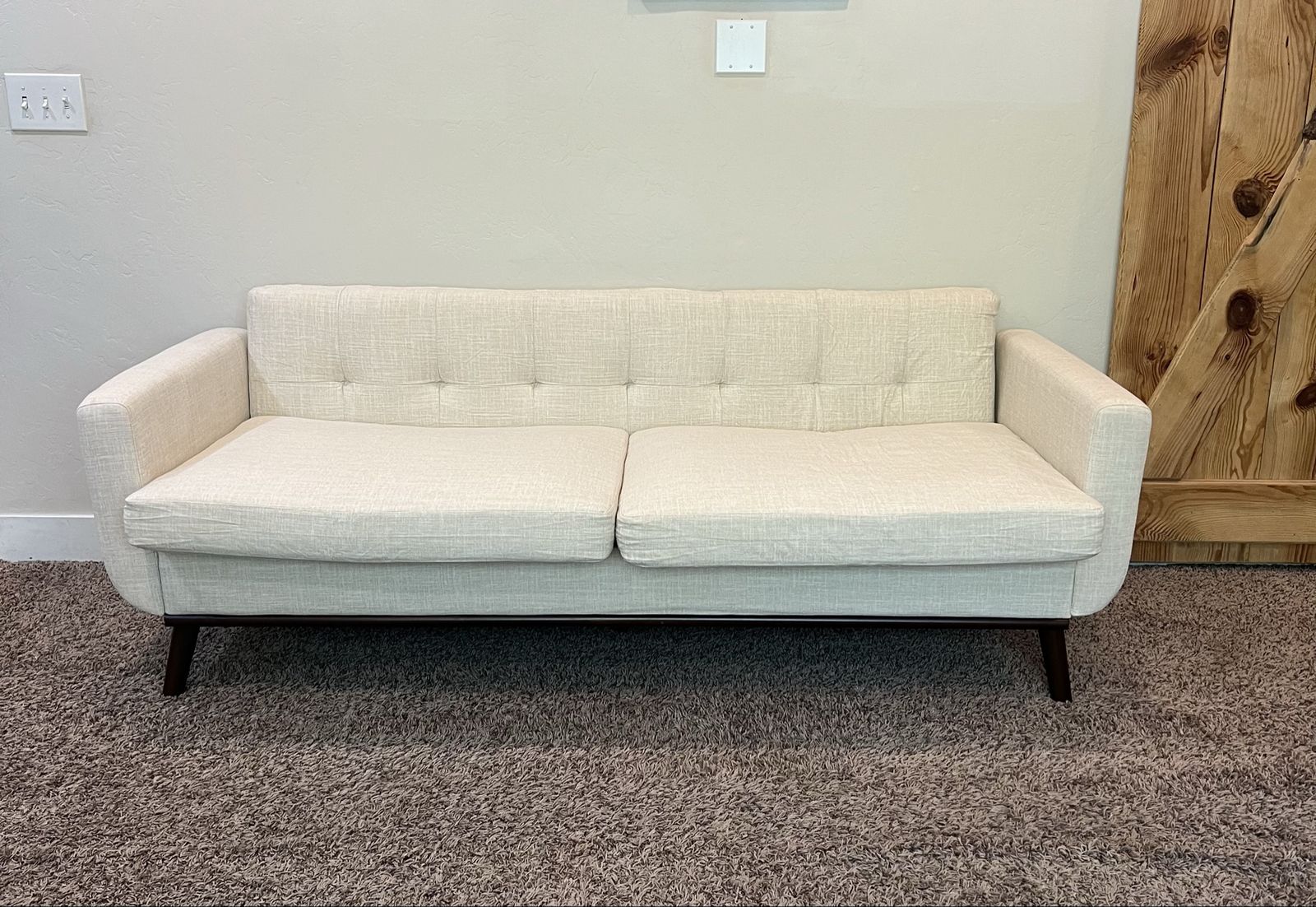 Brand new beige couch