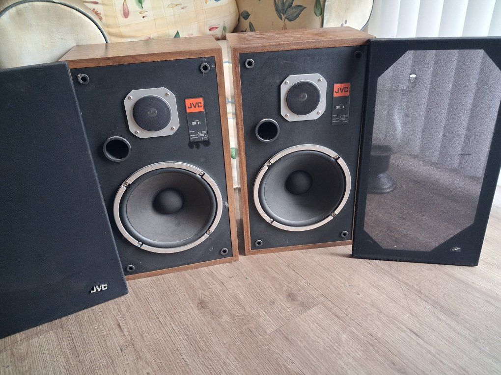 JVC SK-11 60W 8 Ohm Bookshelf Speakers (Pair)