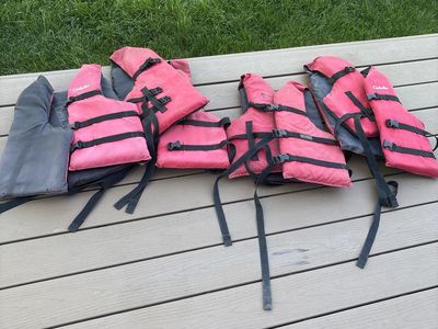 Life jackets $2 dollars each