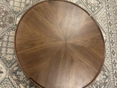 Walnut Colored Coffee Table